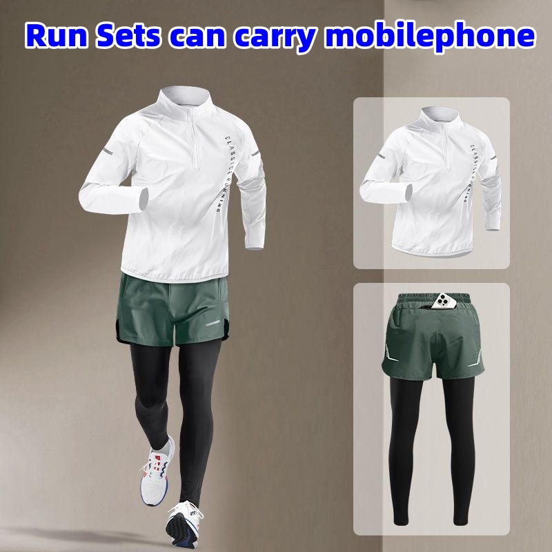 Cycling - Gym Men Running Sets Outdoor Cycling