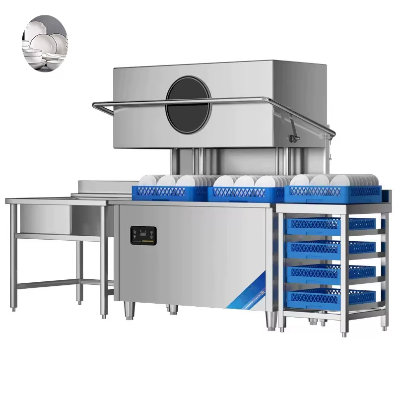 Cycling - Custom Fast Cycle Commercial Hood Dishwasher,