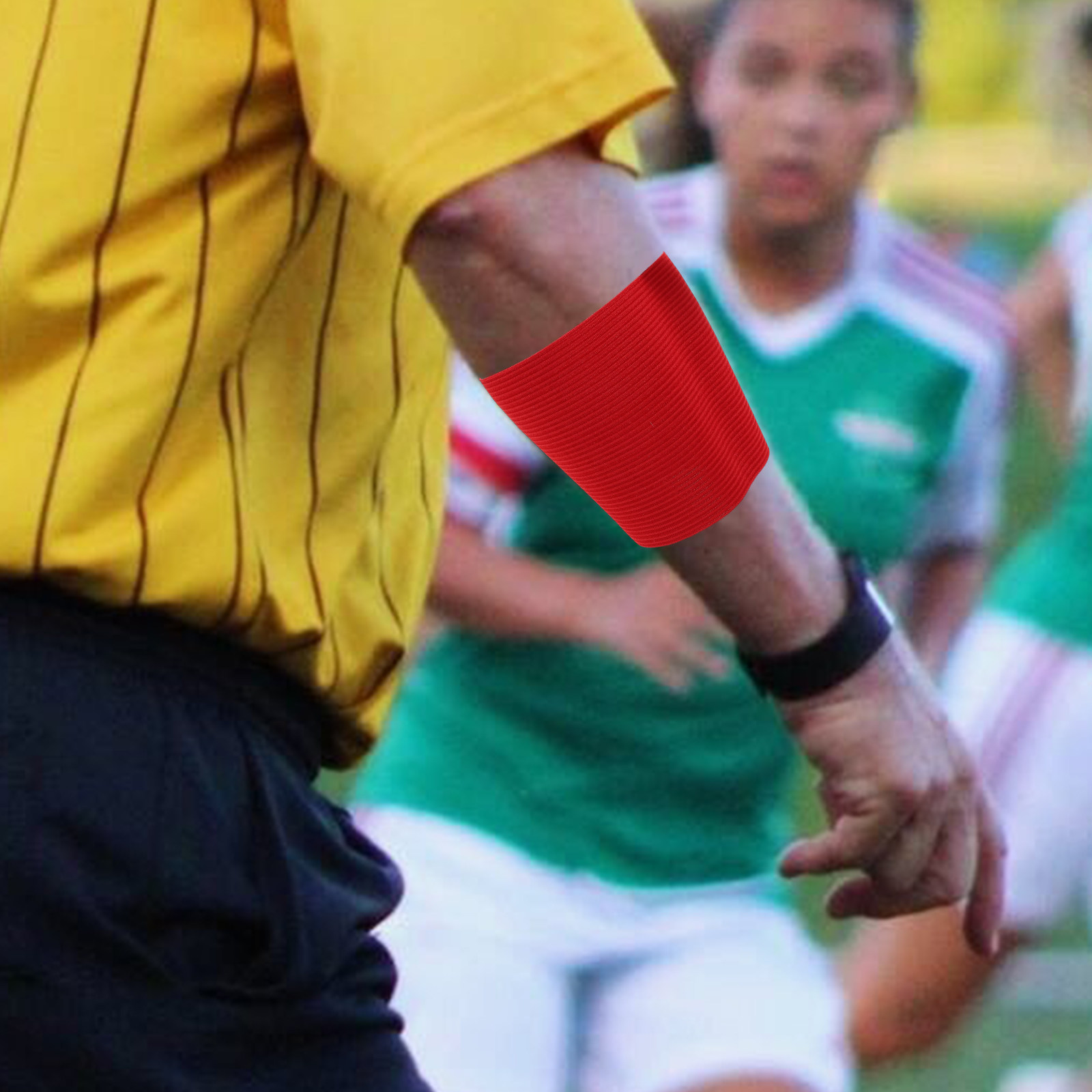 Team Sports - 5pcs Football Captain Armband Anti-Slip Soccer