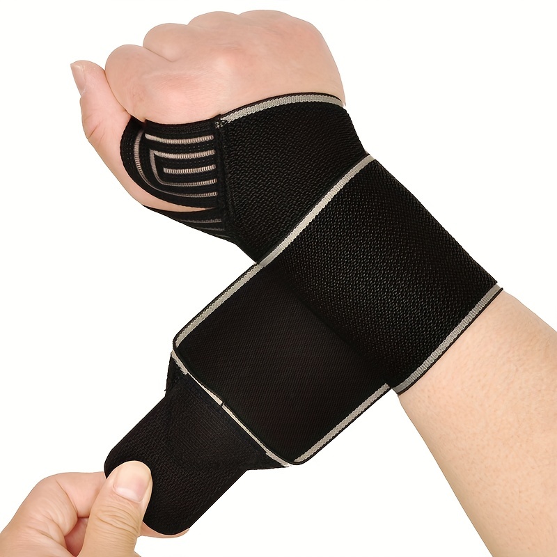 Wrist Wraps Weightlifting Support - 1pc Adjustable Wrist Support Strap for