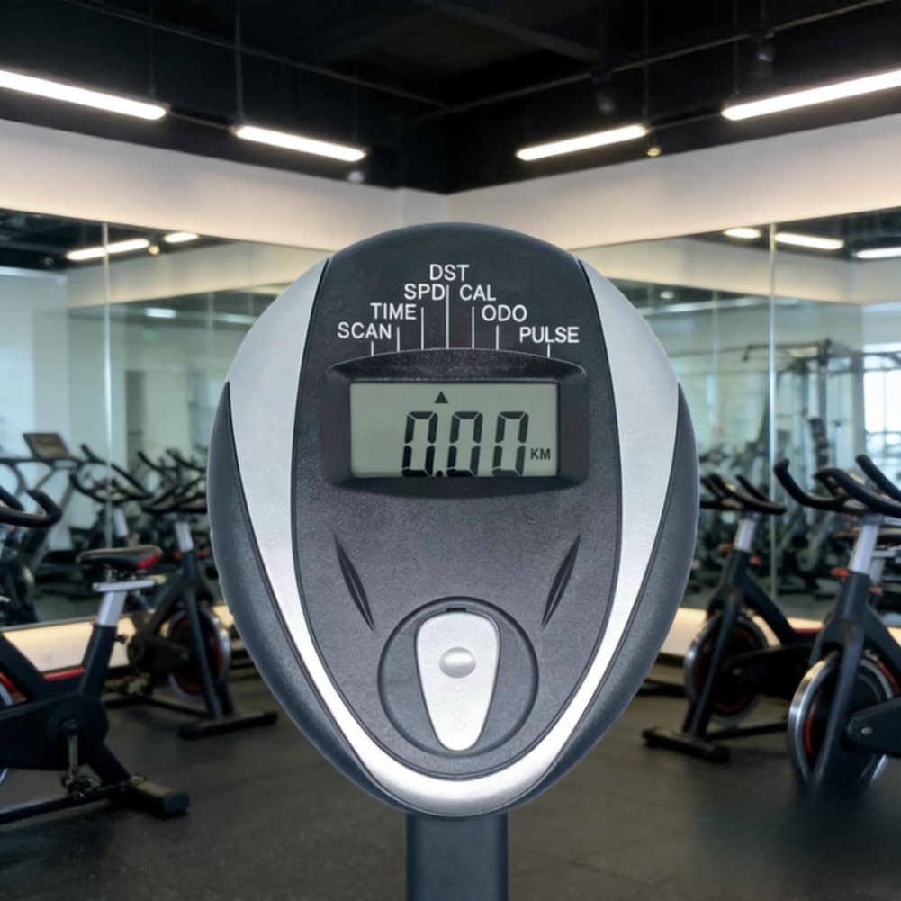 Exercise Bike Magnetic Resistance - Black ABS LCD Display For Spin