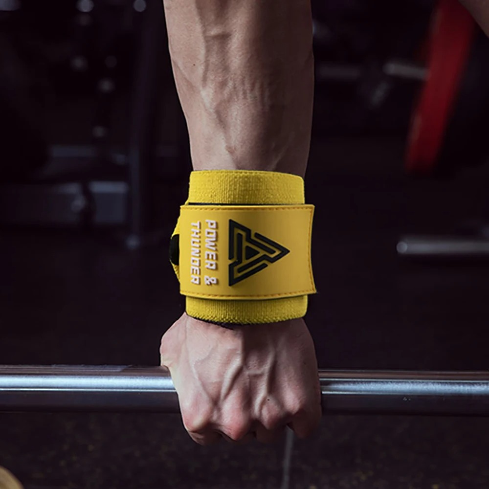 Wrist Wraps Weightlifting Support - Heavy Duty Weight Lifting Wrist Wraps