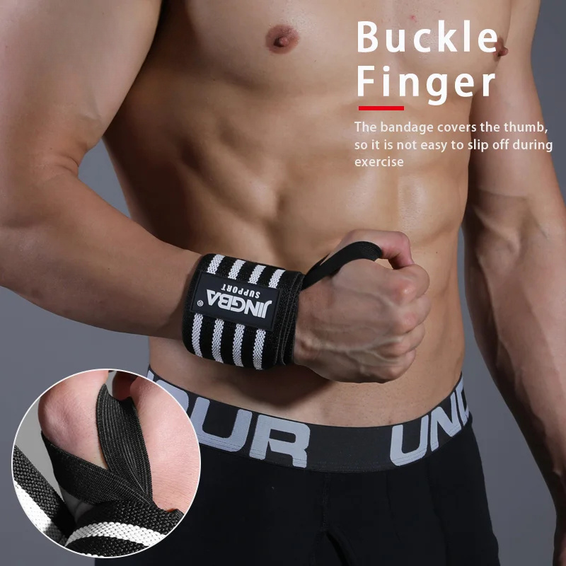 1Pc Wristband Wrist Support Br - огляд і ціна Wrist Wraps Weightlifting Support
