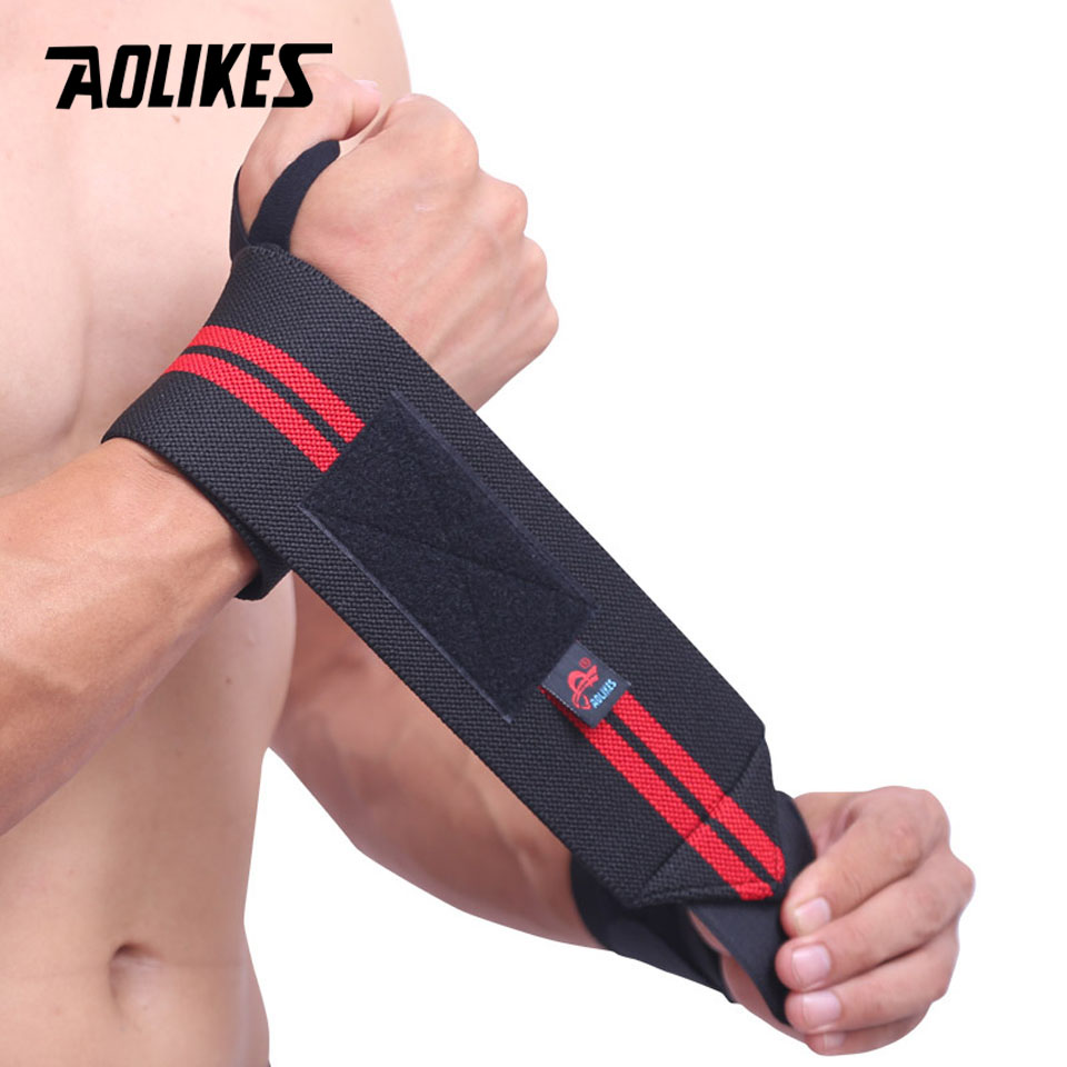 AOLIKES 1 Pair Wristband Wrist - огляд і ціна Wrist Wraps Weightlifting Support