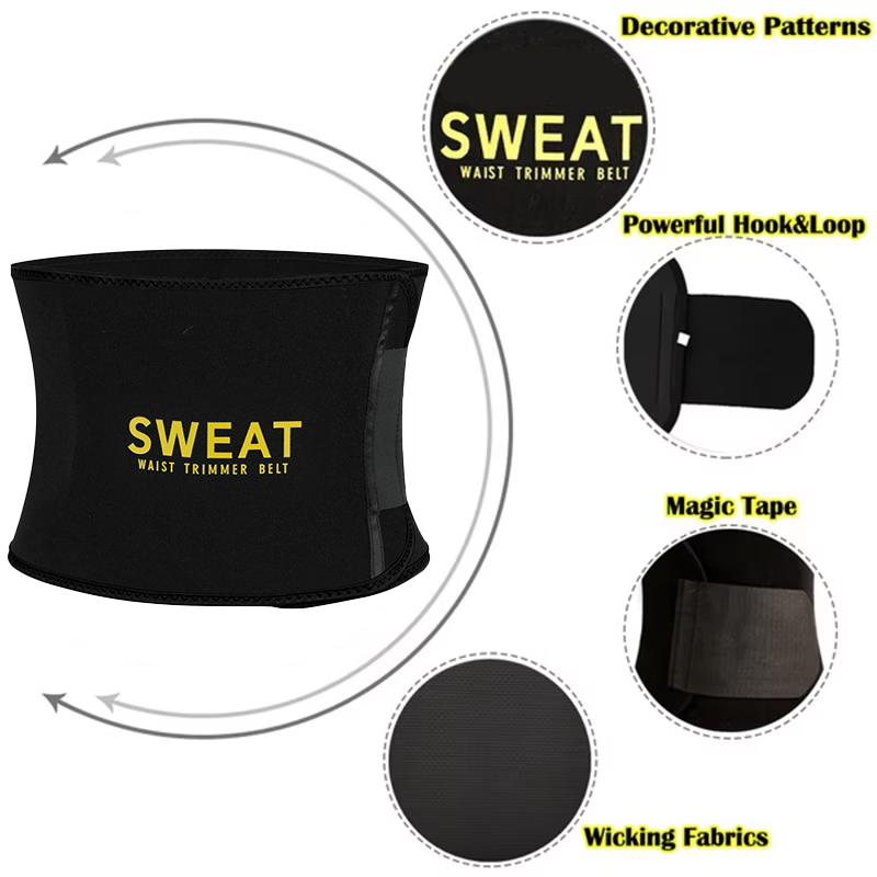 2 PCS Women's Waist Trainer Fe - огляд і ціна Sweat Waist Trainer Belt Neoprene