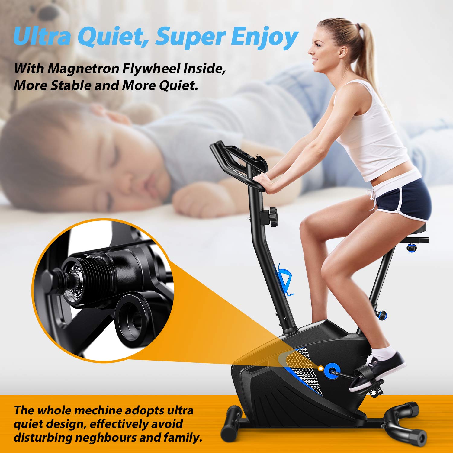 Adjustable Magnetic Resistance - огляд і ціна Exercise Bike Magnetic Resistance