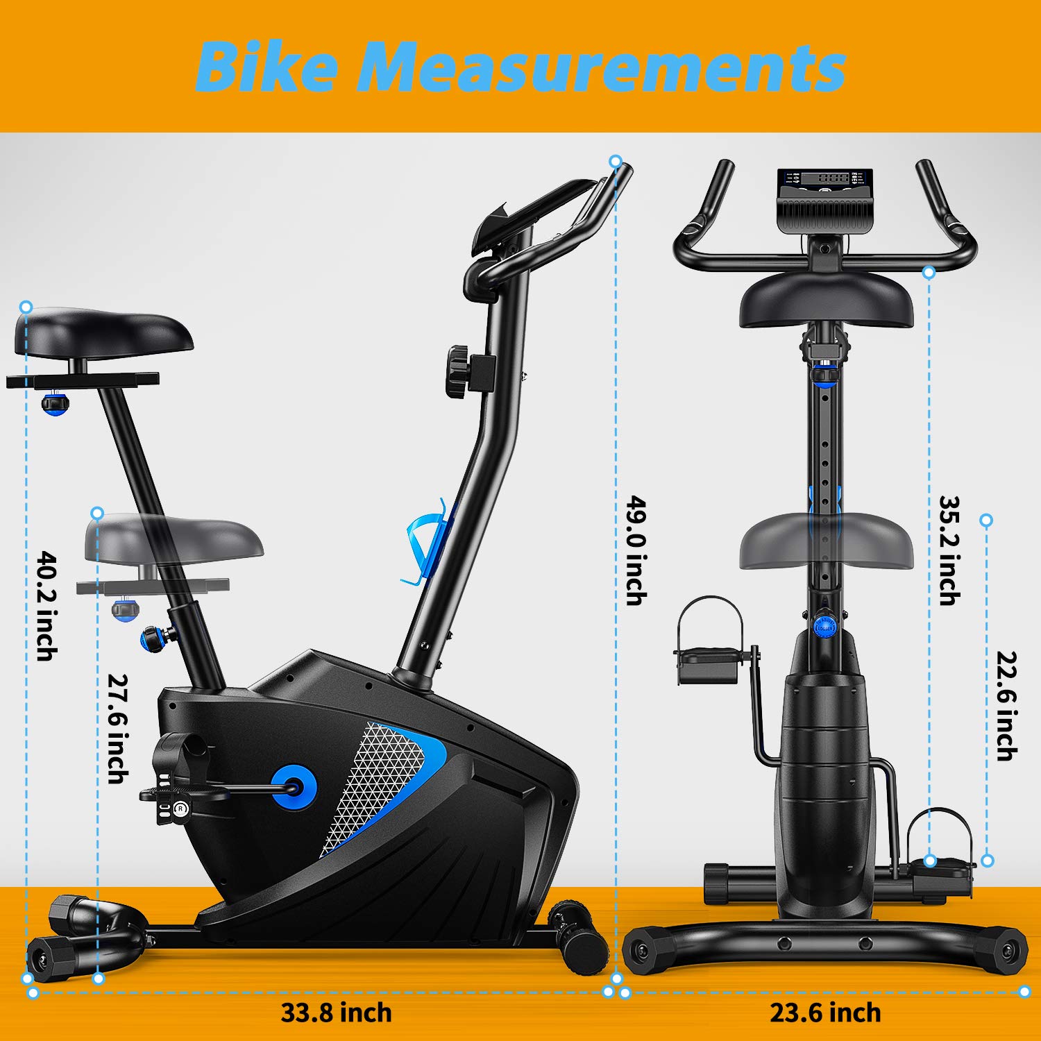 Adjustable Magnetic Resistance - огляд і ціна Exercise Bike Magnetic Resistance