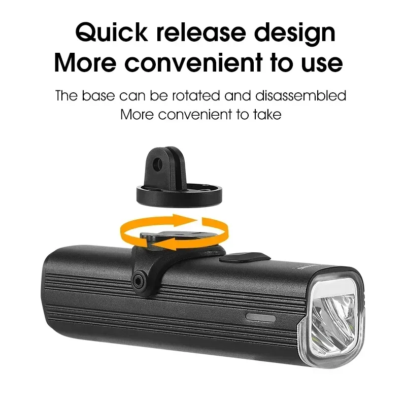 WEST BIKING Bicycle Quick Rele - огляд і ціна Rechargeable Bicycle Headlight 1000 Lumen