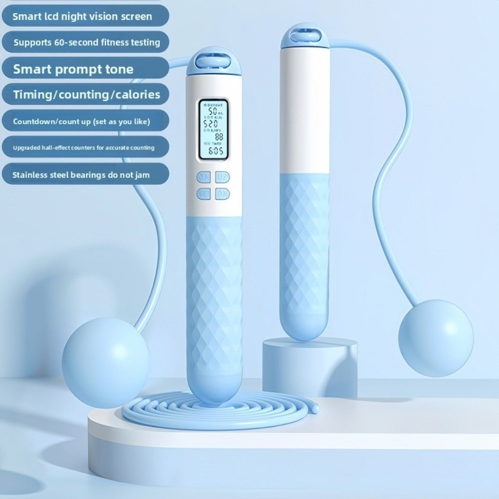 Portable Cordless Ropeless Jum - огляд і ціна Smart Jump Rope Digital Counter