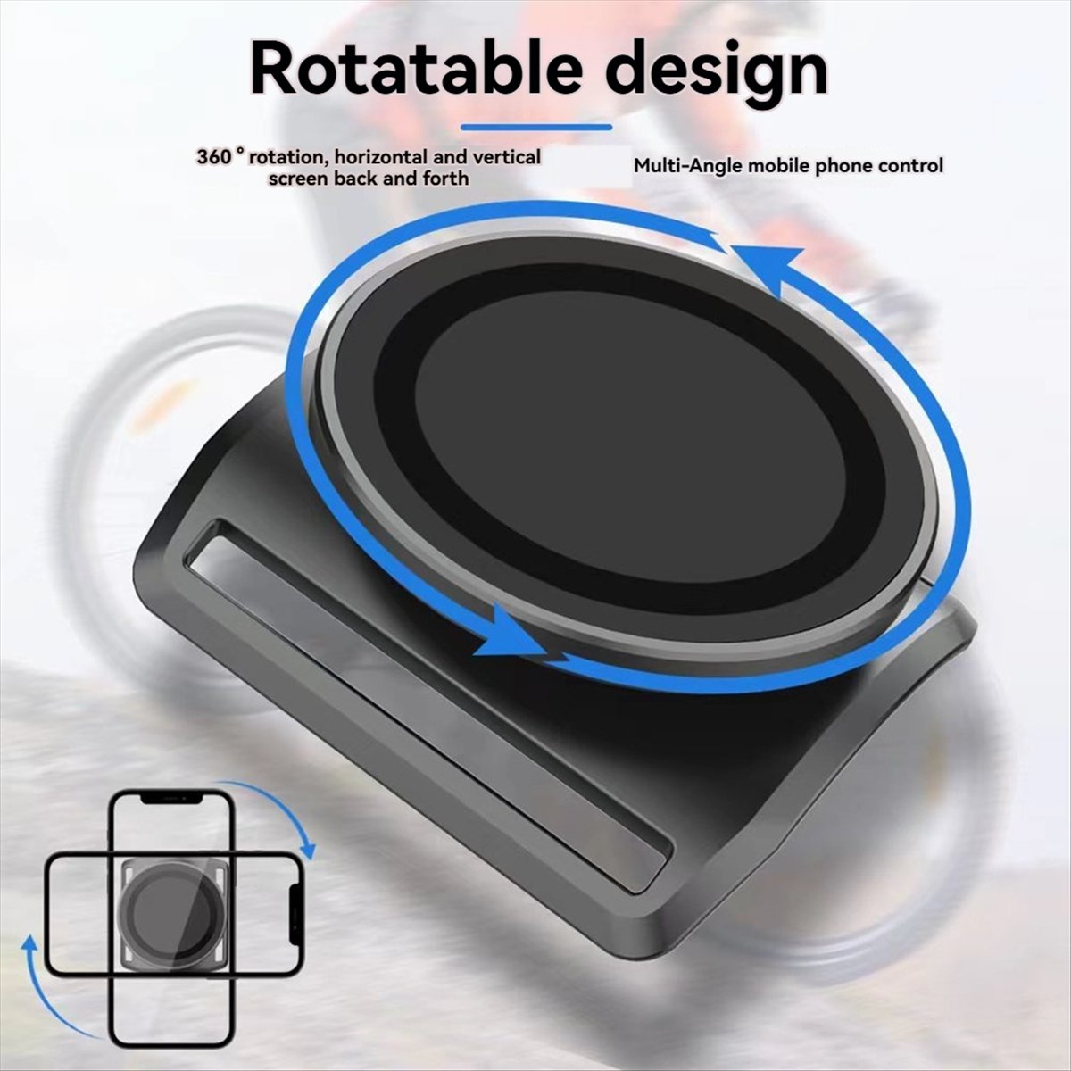 Magnetic Phone Holder Arm Moun - огляд і ціна Cycling