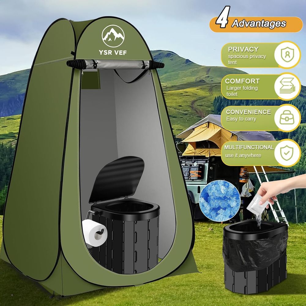 Portable Toilet Kit, Camping T - огляд і ціна Camping