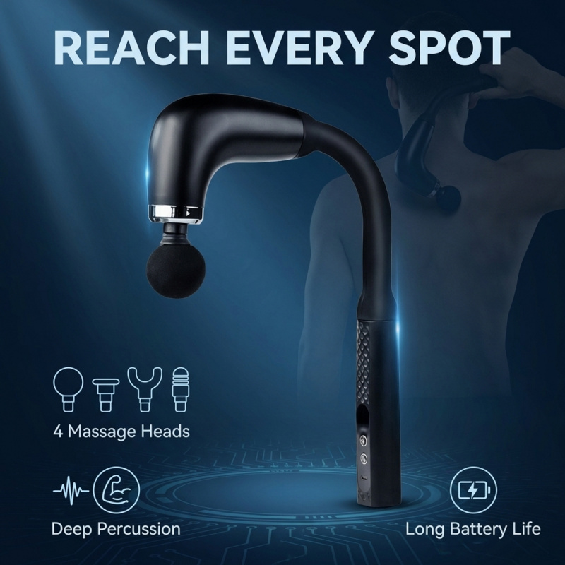 Electric Muscle Massage Gun wi - огляд і ціна Electric Massage Gun Deep Tissue