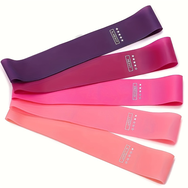 5-Piece Color Resistance Band  - огляд і ціна Pilates Bar Kit With Resistance Bands