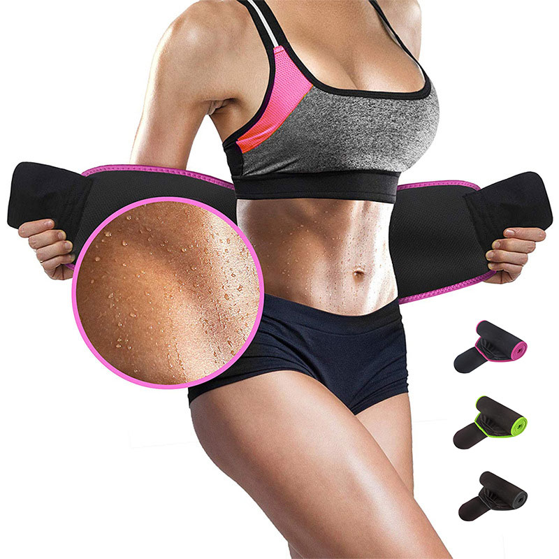 1PC Waist Trimmer Belt Weight  - огляд і ціна Sweat Waist Trainer Belt Neoprene