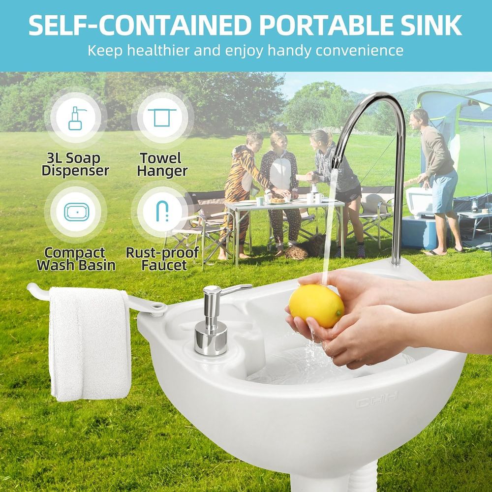 17L Portable Sink for Washing  - огляд і ціна Camping