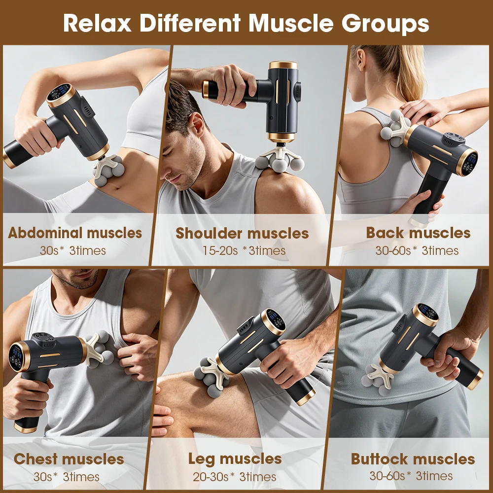Electric Fascia Gun 24W 99 Gea - огляд і ціна Electric Massage Gun Deep Tissue