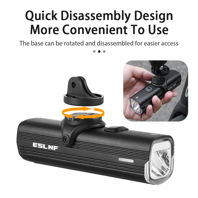 ESLNF Bicycle Front Light 1000 - огляд і ціна Rechargeable Bicycle Headlight 1000 Lumen