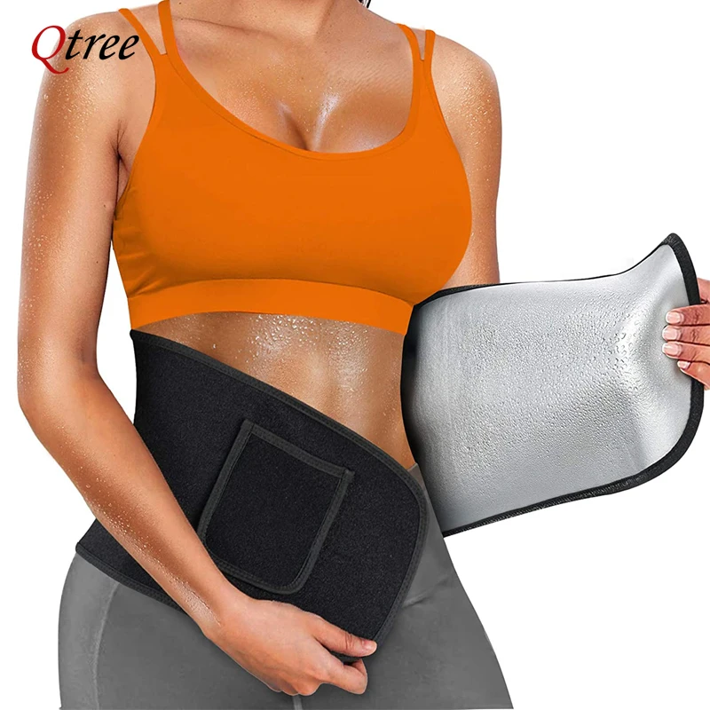 Qtree Waist Cincher Body Shape - огляд і ціна Sweat Waist Trainer Belt Neoprene