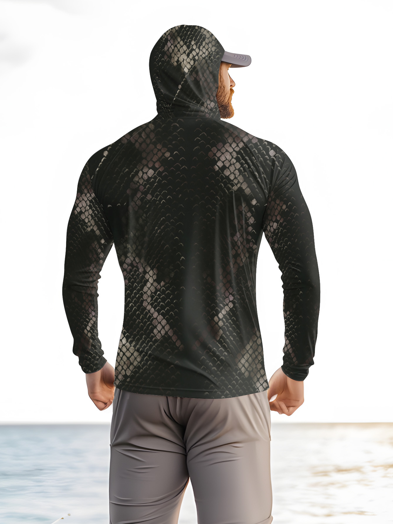 Men's Fishing Hooded Long-Slee - огляд і ціна Fishing