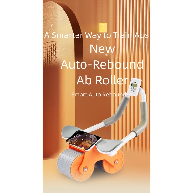 Auto Rebound Ab Roller Wheel w - огляд і ціна Ab Roller Wheel With Elbow Support