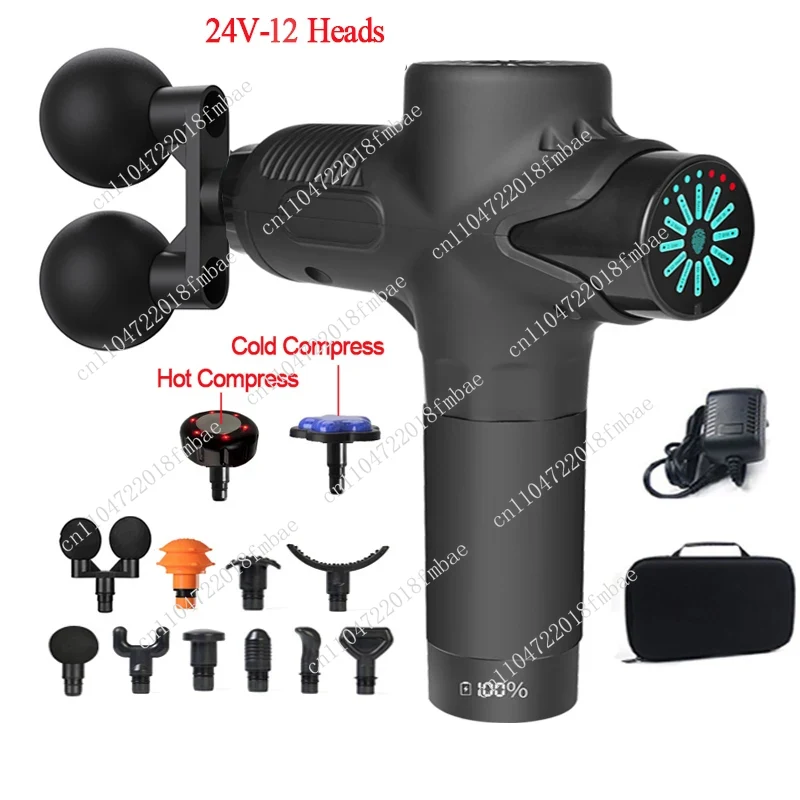 24V professional hot and cold  - огляд і ціна Electric Massage Gun Deep Tissue