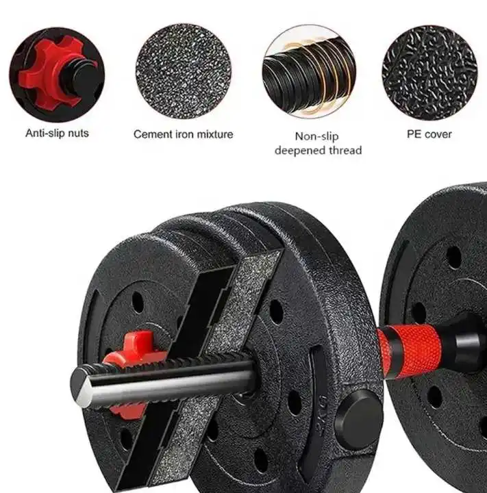 Adjustable Dumbbell Set, 10/20 - огляд і ціна Adjustable Dumbbell Pair 40Kg