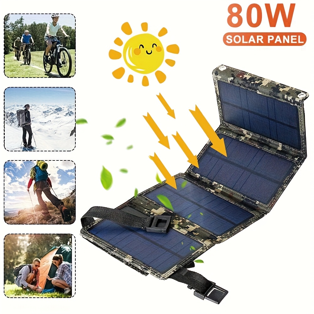 [Solar Panel] 80W Portable Fol - огляд і ціна Camping