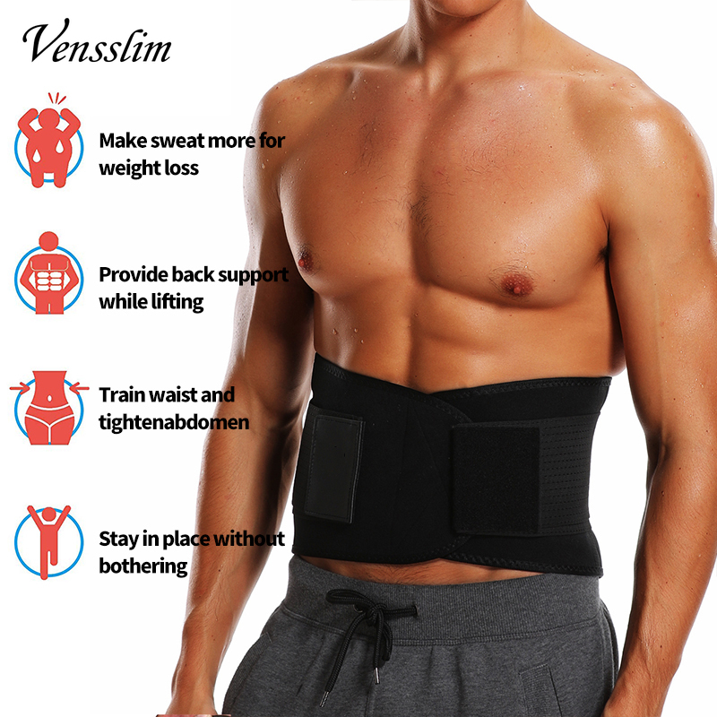 Vensslim Slimming Compression  - огляд і ціна Sweat Waist Trainer Belt Neoprene