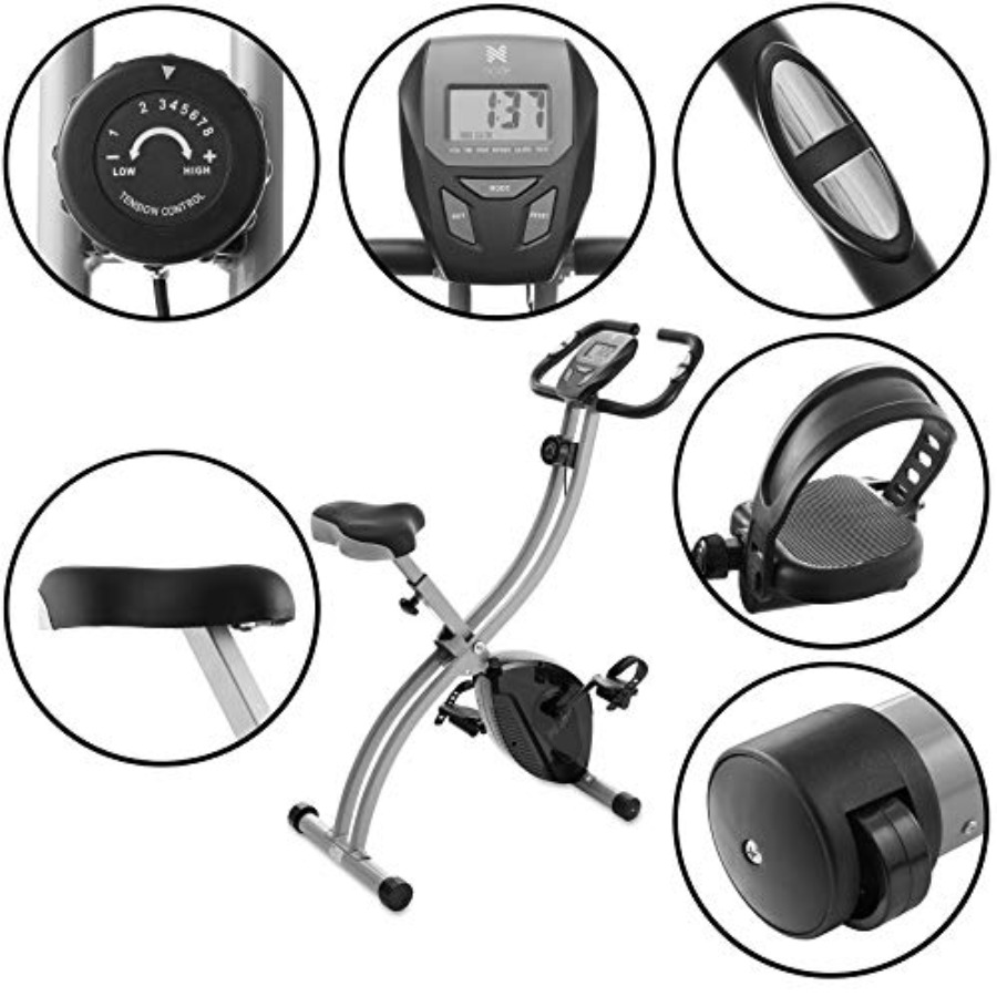 Indoor Cycling Bike - Folding  - огляд і ціна Exercise Bike Magnetic Resistance