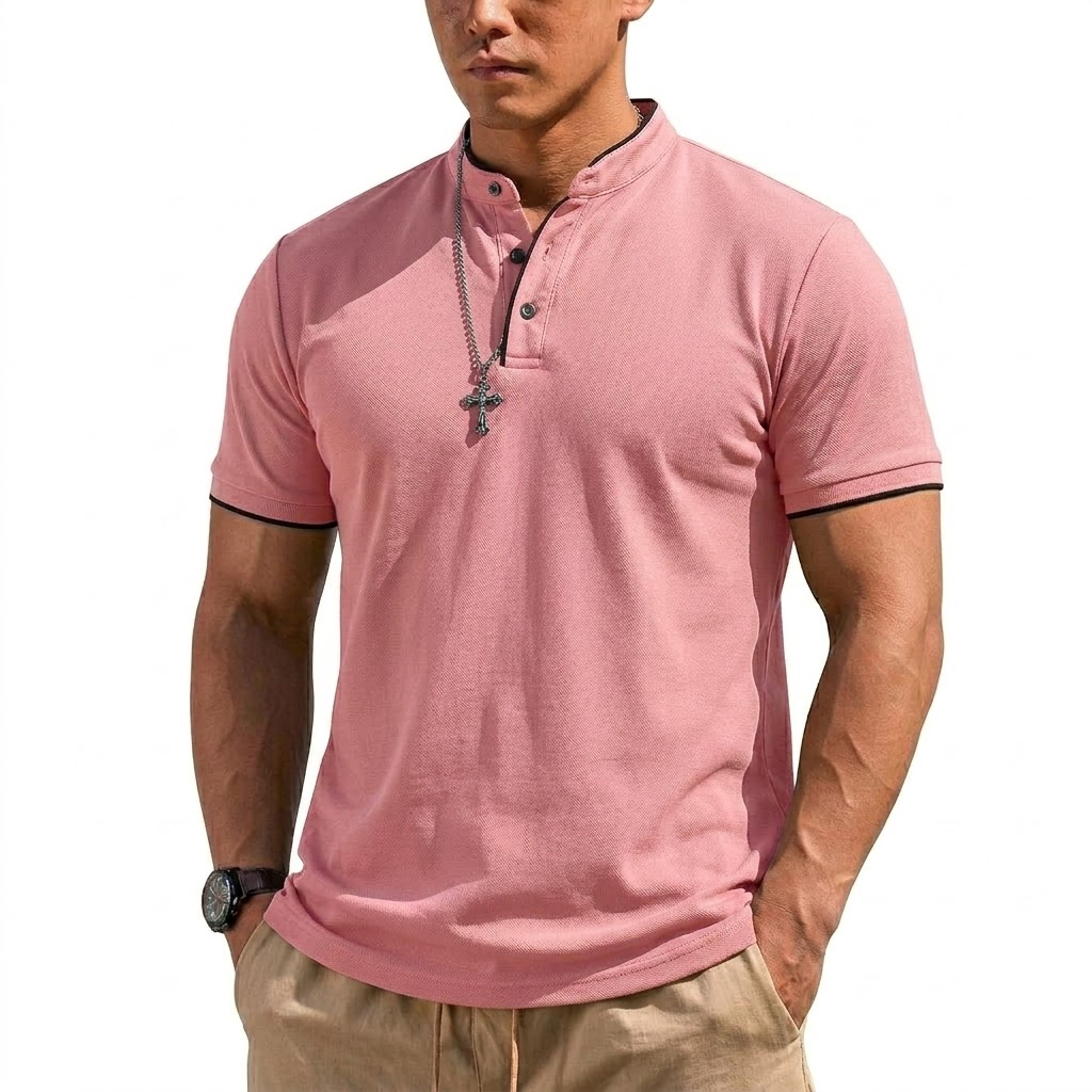 Summer Short Sleeve Henley Shi - огляд і ціна Hiking