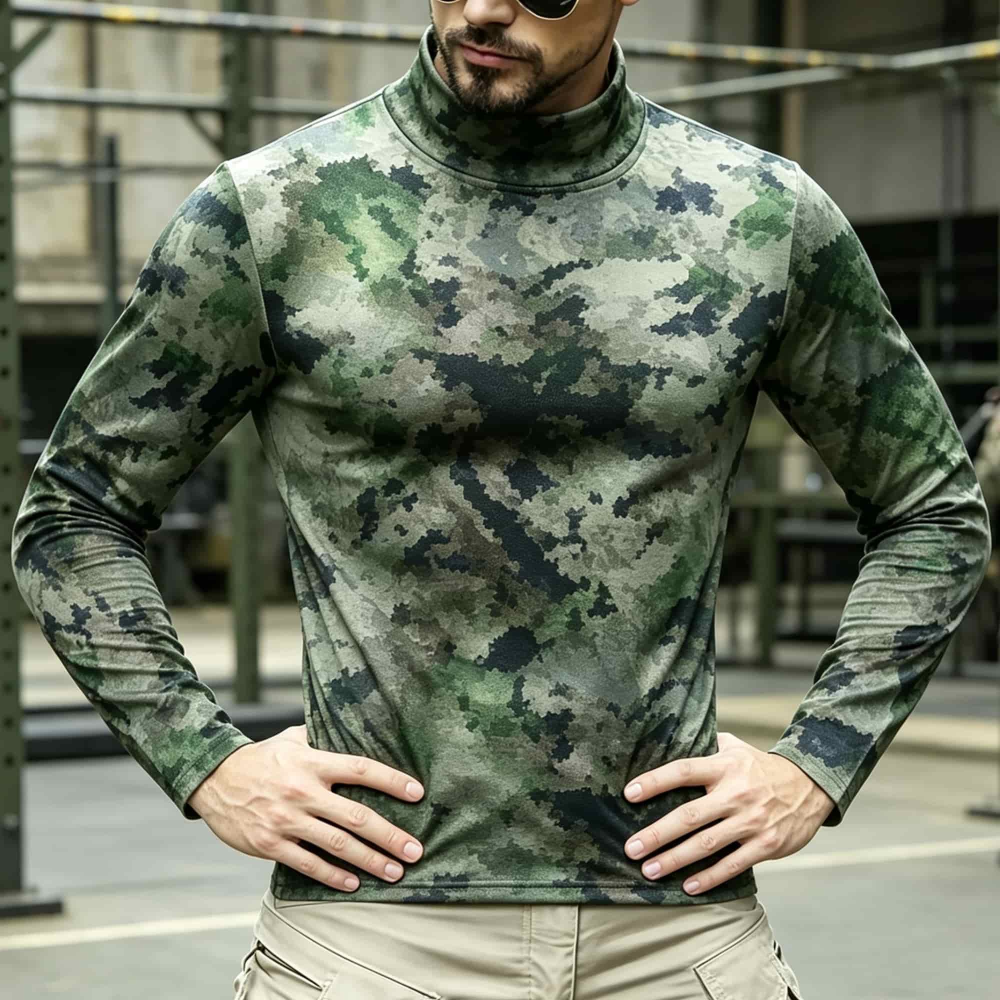 Men Tactical Camouflage Print  - огляд і ціна Hiking