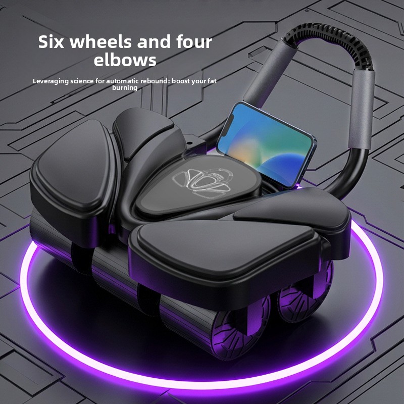 Portable 6 Wheel Digital Intel - огляд і ціна Ab Roller Wheel With Elbow Support