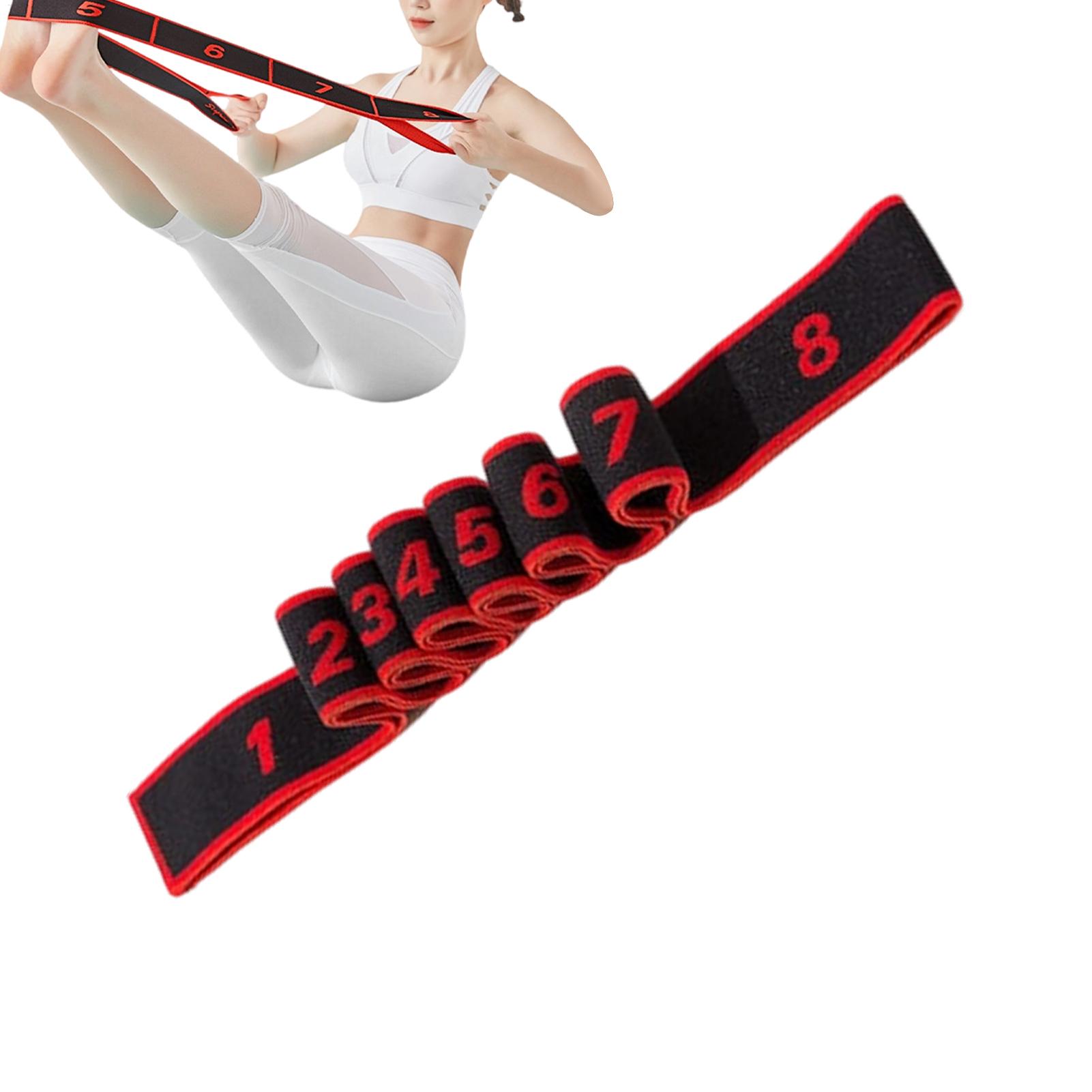 Elastic Yoga Stretching Strap  - огляд і ціна Pilates Bar Kit With Resistance Bands