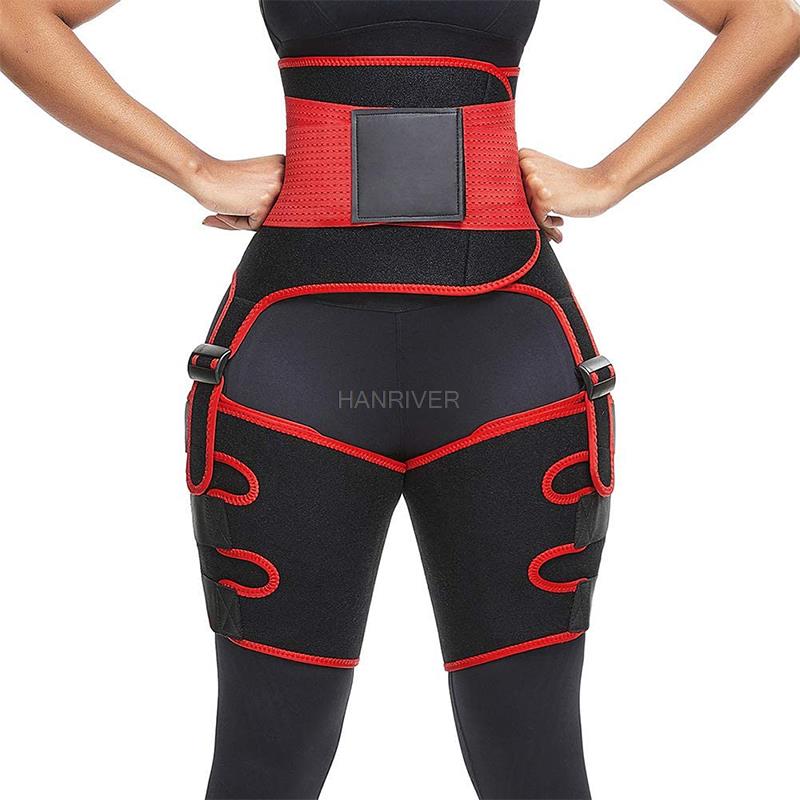 3 in 1 waist and thigh trimmer - огляд і ціна Sweat Waist Trainer Belt Neoprene