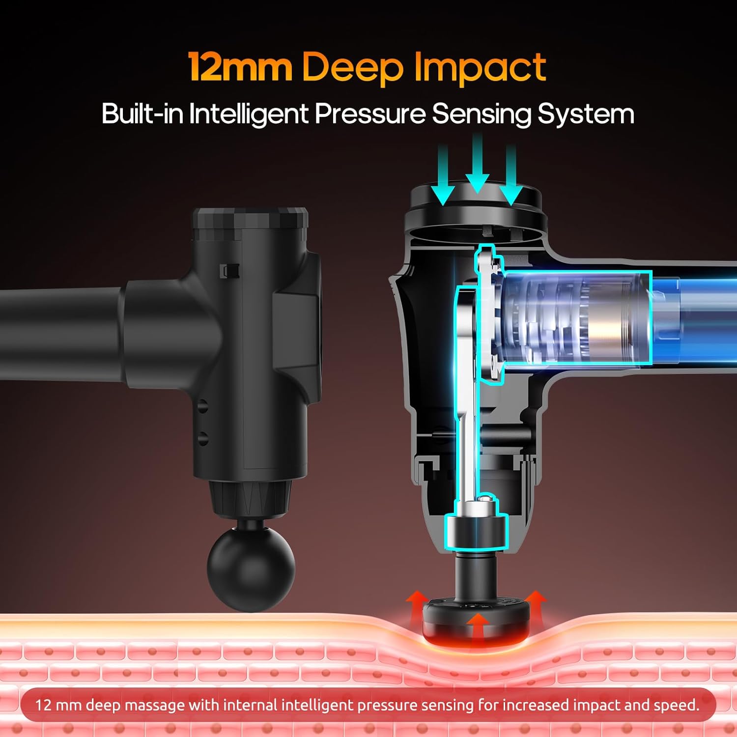 LINGTENG Deep Tissue Massage G - огляд і ціна Electric Massage Gun Deep Tissue