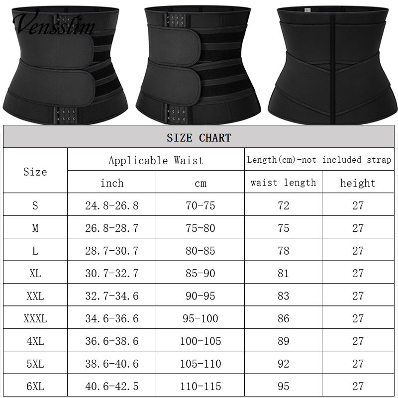 Neoprene Waist Trainer Corset  - огляд і ціна Sweat Waist Trainer Belt Neoprene