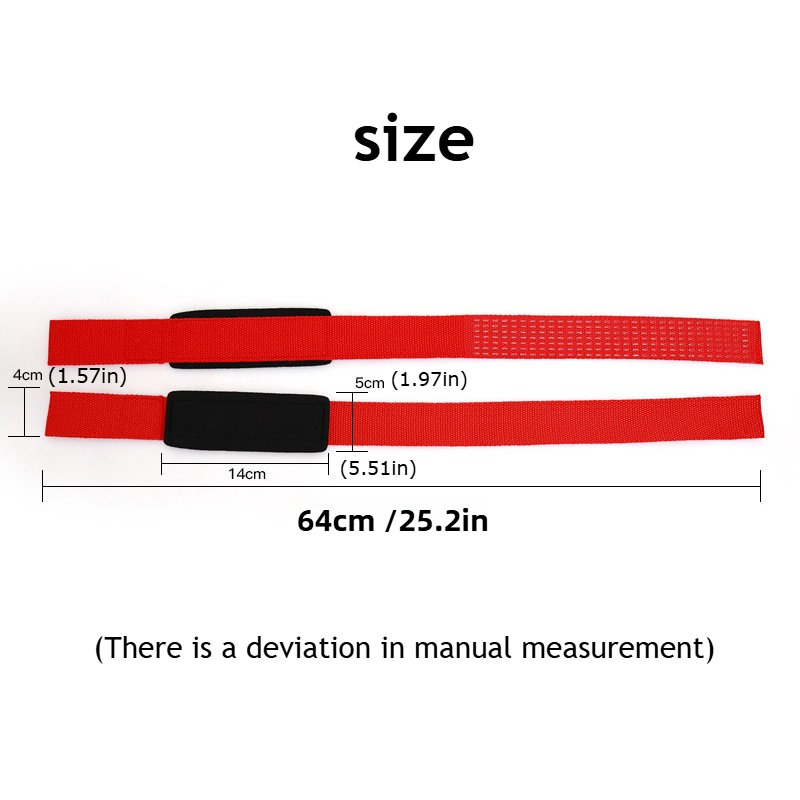 2Pcs Gym Lifting Straps Fitnes - огляд і ціна Wrist Wraps Weightlifting Support